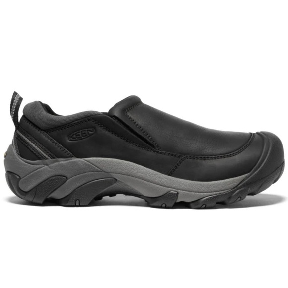 Keen Men's Targhee 2 Soho Slip on Leather Casual Shoe Black "NWOT" Size 11.5 - Picture 1 of 16